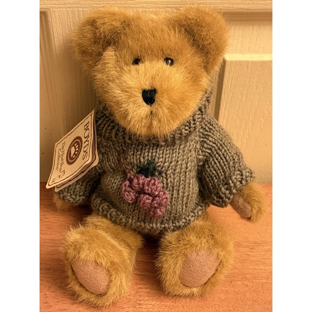 Boyd's Bear Riesling Beardeaux With Sweater. Jointed Plush
